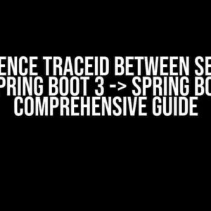 Difference traceId between services with Spring Boot 3 -> Spring Boot 2: A Comprehensive Guide