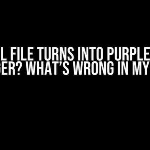 Why XML File turns into Purple Code in Swagger? What’s Wrong in my Code?